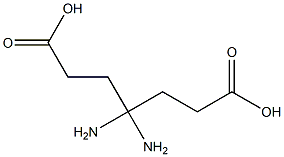4,4-Diaminopimelic acid Structure