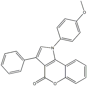 1-(4-Methoxyphenyl)-3-phenyl[1]benzopyrano[4,3-b]pyrrol-4(1H)-one