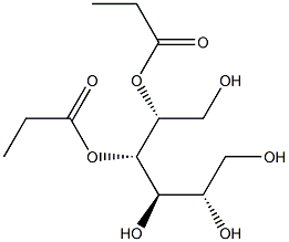 D-Glucitol 4,5-dipropionate Structure
