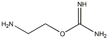 Carbamimidic acid 2-aminoethyl ester Struktur