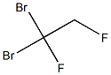 1,1-ジブロモ-1,2-ジフルオロエタン 化学構造式