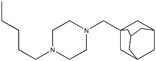 1-Pentyl-4-(1-adamantylmethyl)piperazine