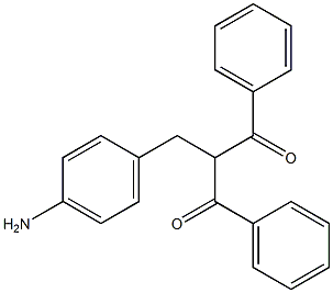 4-(2,2-Dibenzoylethyl)aniline Structure