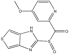 2-[[(4-Methoxy-2-pyridinyl)carbonyl]sulfinyl]-1H-thieno[3,4-d]imidazole