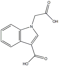 1-(Carboxymethyl)-1H-indole-3-carboxylic acid
