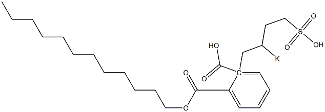 Phthalic acid 1-dodecyl 2-(2-potassiosulfobutyl) ester