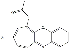 6-Acetoxy-8-bromobenzo[b]cyclohept[e][1,4]oxazine
