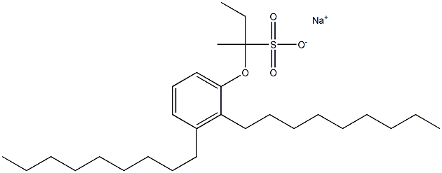 2-(2,3-Dinonylphenoxy)butane-2-sulfonic acid sodium salt