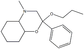 Octahydro-2-propyloxy-4-methyl-2-phenyl-2H-1,4-benzoxazine