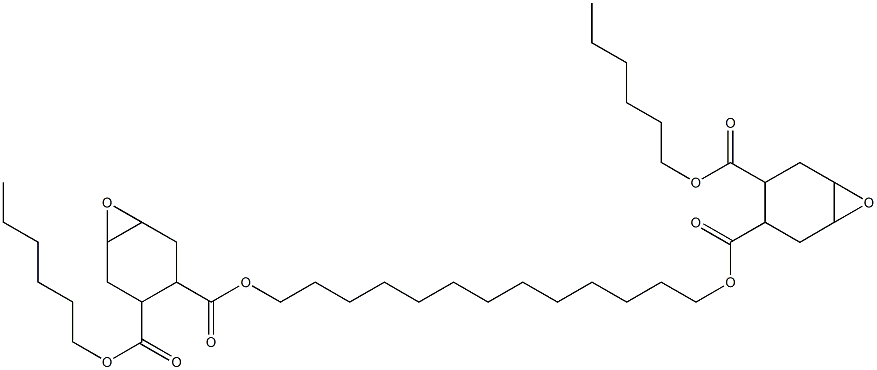 Bis[2-(hexyloxycarbonyl)-4,5-epoxy-1-cyclohexanecarboxylic acid]1,13-tridecanediyl ester