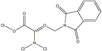 O-phthalimidomethyl trichloroacetamidate Struktur