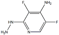 3,5-Difluoro-2-hydrazino-pyridin-4-ylamine