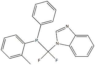 2-Methyl-benzimidazol-1-yl-difluoromethyl-diphenylphosphine