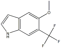 Methyl 6-(trifluoromethyl)-1H-indol-5-yl ether Structure