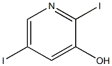 2,5-Diiodopyridin-3-ol Structure