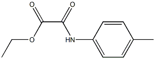acetic acid, [(4-methylphenyl)amino]oxo-, ethyl ester Struktur