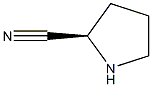 (R)-pyrrolidine-2-carbonitrile 化学構造式