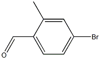2-甲基-4-溴苯甲醛, , 结构式