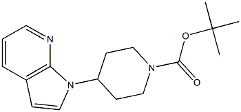 1-Boc-4-(7-Azaindol-1-yl)piperidine Structure