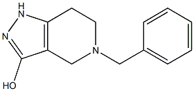 5-Benzyl-4,5,6,7-tetrahydro-1H-pyrazolo[4,3-c]pyridin-3-ol Struktur