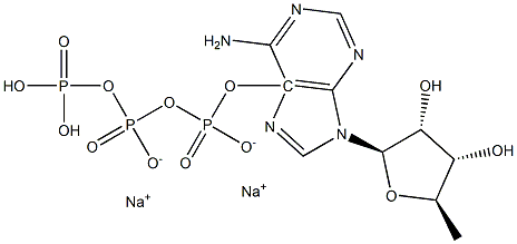 5-腺苷三磷酸二钠盐, , 结构式