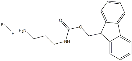 N-Fmoc-1,3-propanediamine hydrobromide Structure