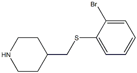  4-(2-Bromo-phenylsulfanylmethyl)-piperidine