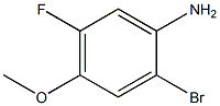 2-bromo-5-fluoro-4-methoxyaniline Structure
