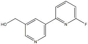 (5-(6-fluoropyridin-2-yl)pyridin-3-yl)methanol Structure