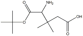 Boc-4-amino-3,3-dimethyl-butyric acid Structure