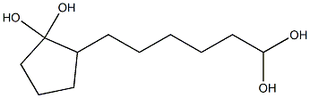 环戊酮己二醇缩酮, , 结构式