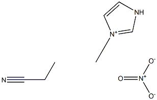1-propylronitrile-3-methylimidazolium nitrate Structure