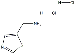 Thiazol-5-yl-methylamine dihydrochloride Structure