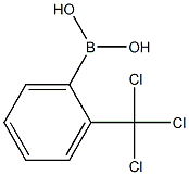 对三氯甲基苯硼酸, , 结构式