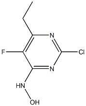  2-氯-4-羟氨基-6-乙基-5-氟嘧啶