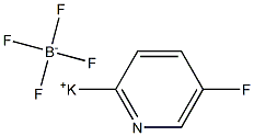 5-氟-2-吡啶氟硼酸钾, , 结构式