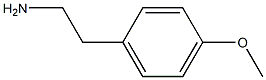 (R)-(+)-(4-甲氧基苯基)乙胺, , 结构式