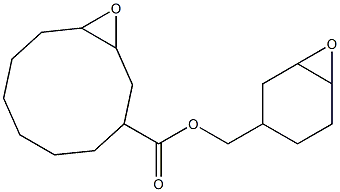 3,4-环氧环己基甲基 3,4-环氧环已基甲酸酯 结构式