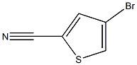 4-溴-2-氰基噻吩 结构式
