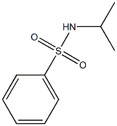 N-异丙基苯磺酰胺 结构式