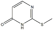 S-甲基-2-硫脲嘧啶 结构式