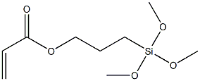 3-(trimethoxysilyl)propyl acrylate Structure