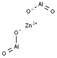 铝酸锌, , 结构式