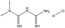 Metformin hydrochloride Structure