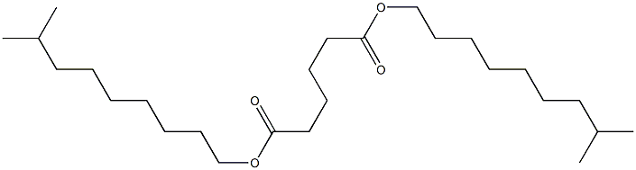 Diisodecyl adipate Structure