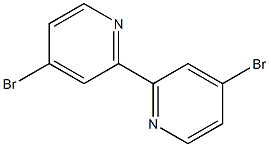 4,4'-dibromo-2,2-dipyridine Struktur