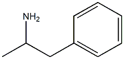 Amphetamine 化学構造式
