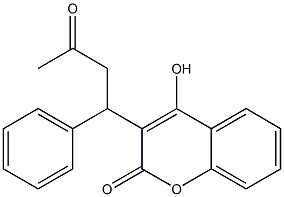 华法林杂质3, , 结构式