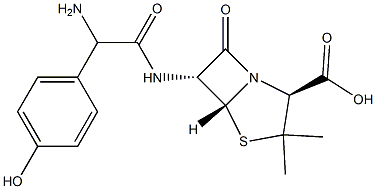 Amoxicillin USP RC M Struktur