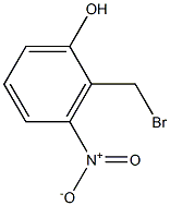 2-Bromomethyl-3-nitro-phenol Struktur